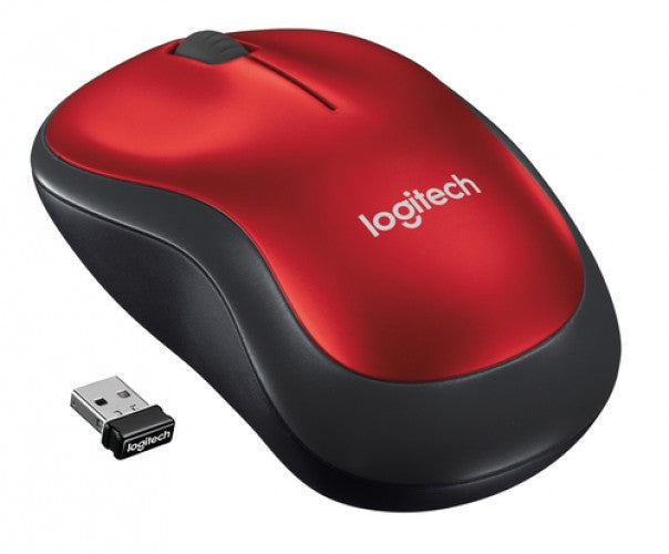 SOURIS LOGITECH M185 RED