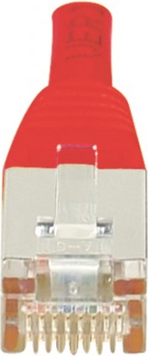 CABLE RESEAU RJ45 FTP CAT.6 Blindé * 0.5M ROUGE * 842053
