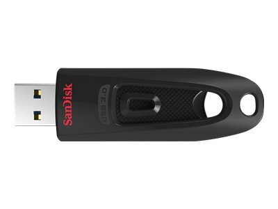 Lecteur flash SanDisk Ultra - 64 Go - USB 3.0 - Noir - 80 Mo/s Read S