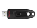 Lecteur flash SanDisk Ultra - 64 Go - USB 3.0 - Noir - 80 Mo/s Read S