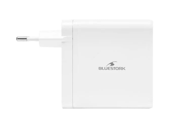 BLUESTORK BS-PW-NB-65-C-W ALIM. NOTEBOOKS 65W USB-C Blanc+cable amov
