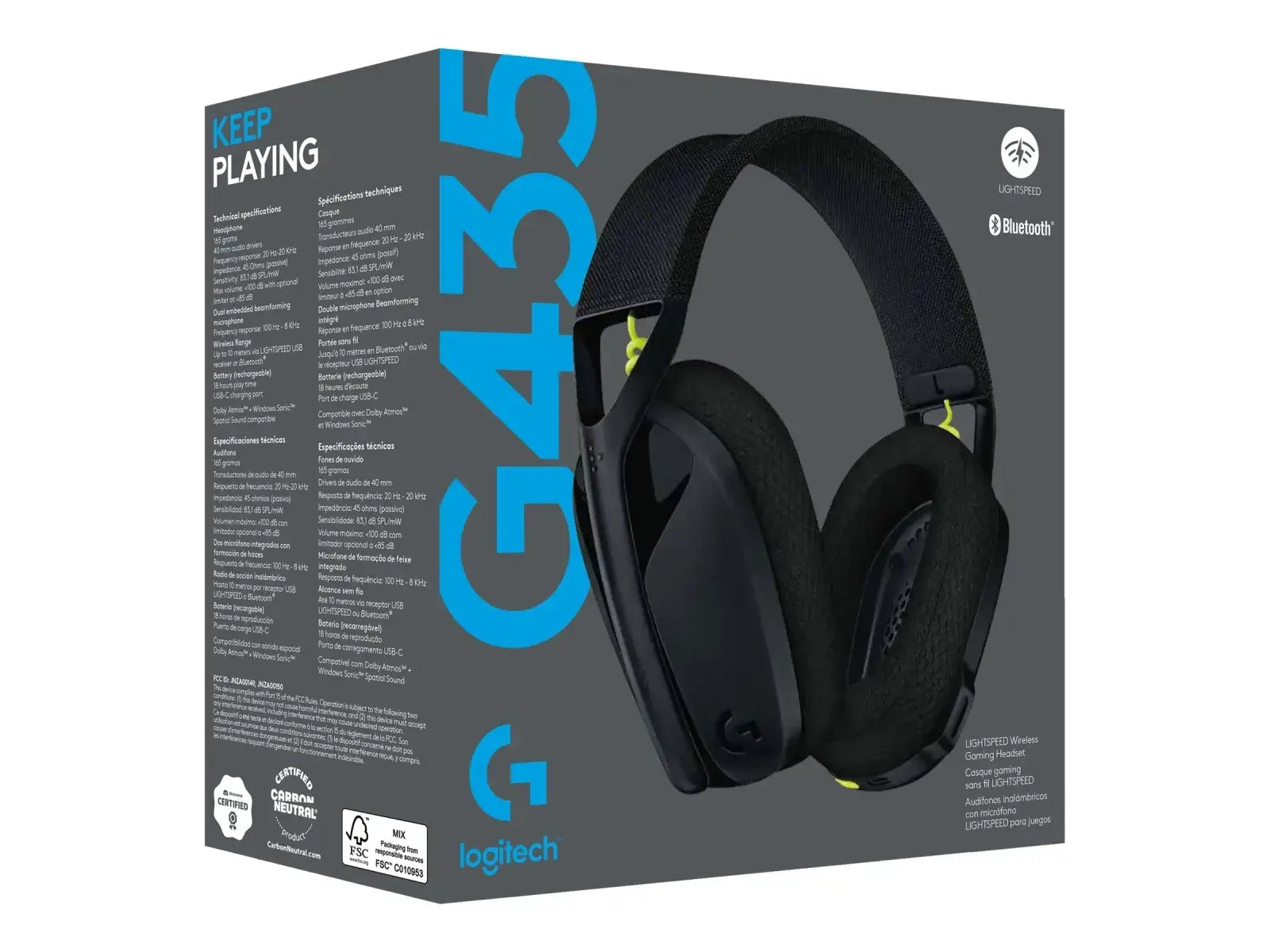 Micro casque Lightspeed G435 Bluetooth