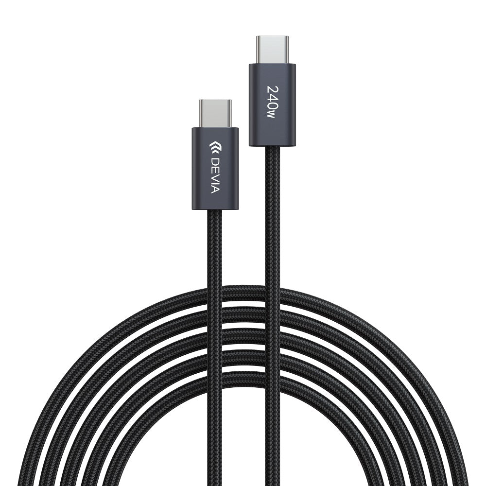 DEVIA Câble USB-C/C PD 240W 5A 2M Extreme Speed