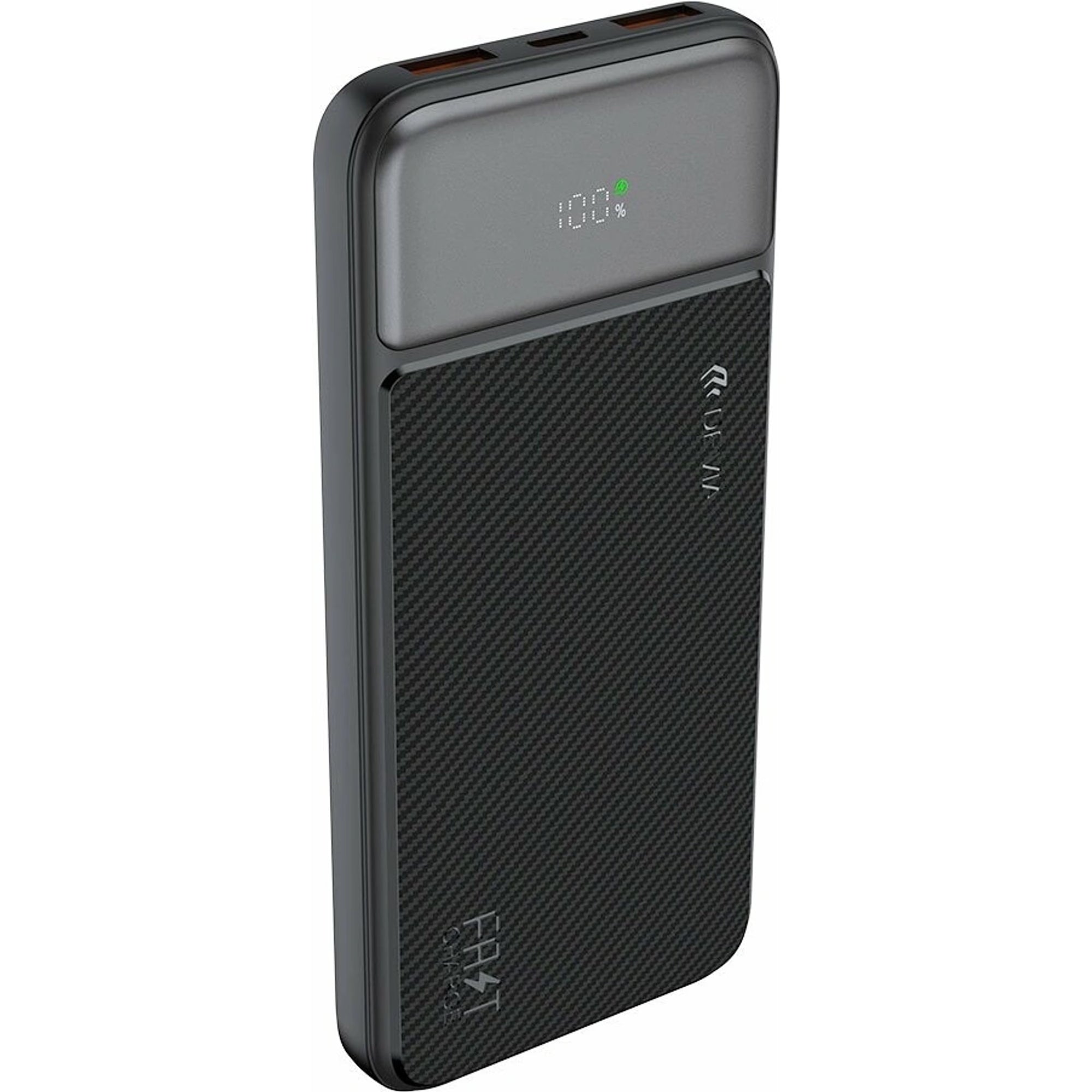 DEVIA Smart series 22.5W Full PowerBank Digital Display 10000Mah BK