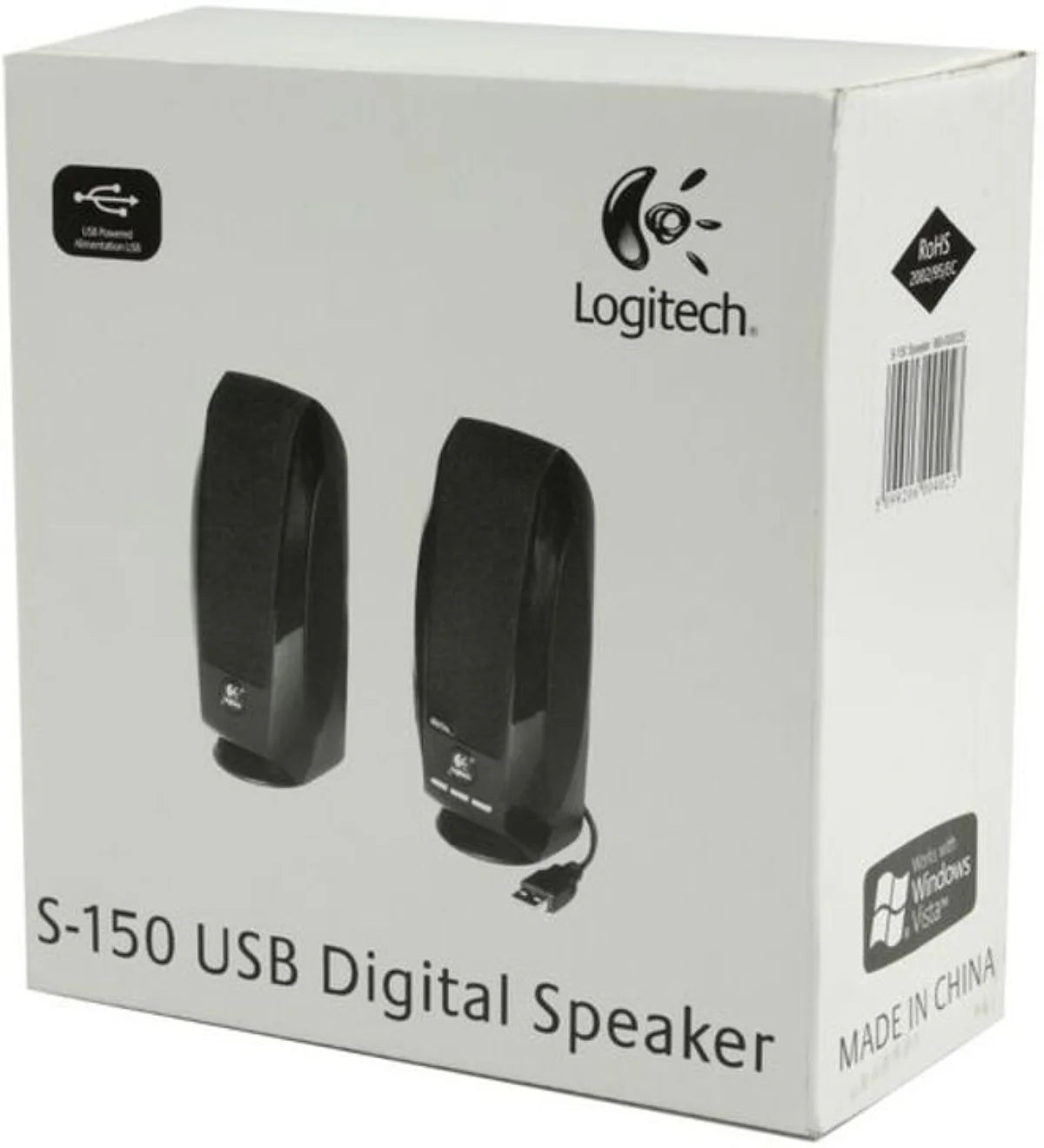 HP LOGITECH S150 * 2.0 Digital USB + Etui OEM * Noir