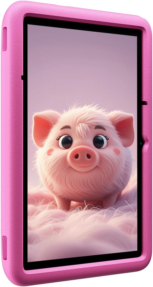 BLACKVIEW Tab A6 Kids 10,1" 4/128Go WiFi 6 5100mAh Tablette Enfant | Rose