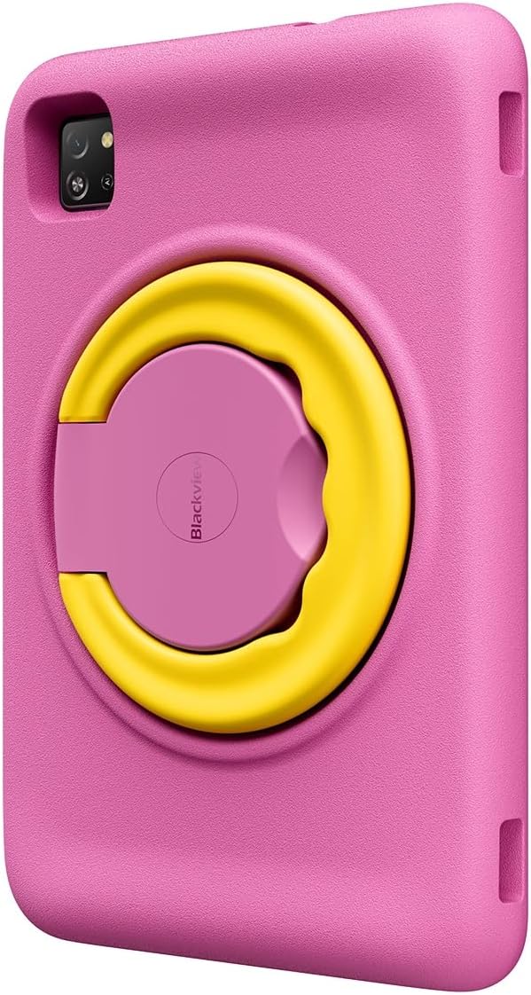 BLACKVIEW Tab A6 Kids 10,1" 4/128Go WiFi 6 5100mAh Tablette Enfant | Rose