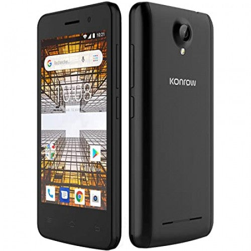 KONROW CITY 4 4,0 3G DS Quad 1,3GHz 1/8Go +mSD Andr10 * Noir