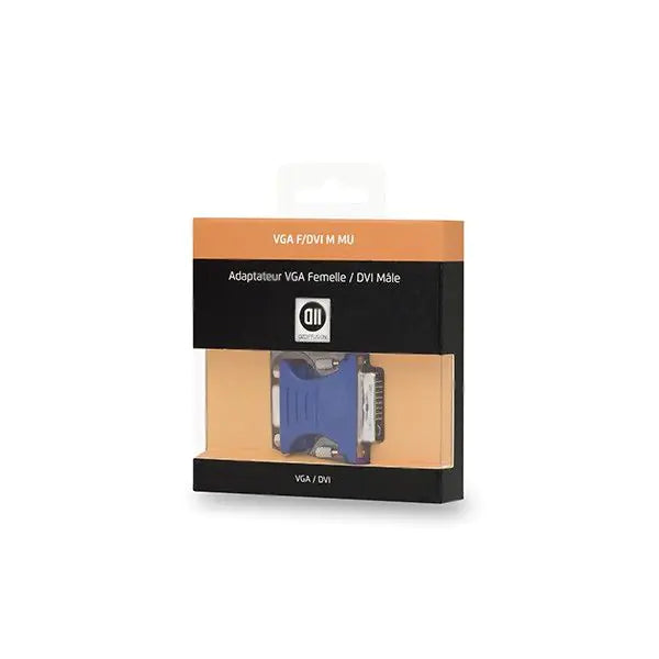 D2-Adaptateur VGA femelle/DVI mâle DVI-I 24+5