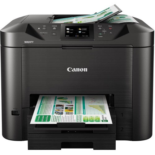 Canon MAXIFY MB5440 - Imprimante Multifonction Jet d'encre Couleur 4-en-1 (25/16 ppm, USB/WiFi)