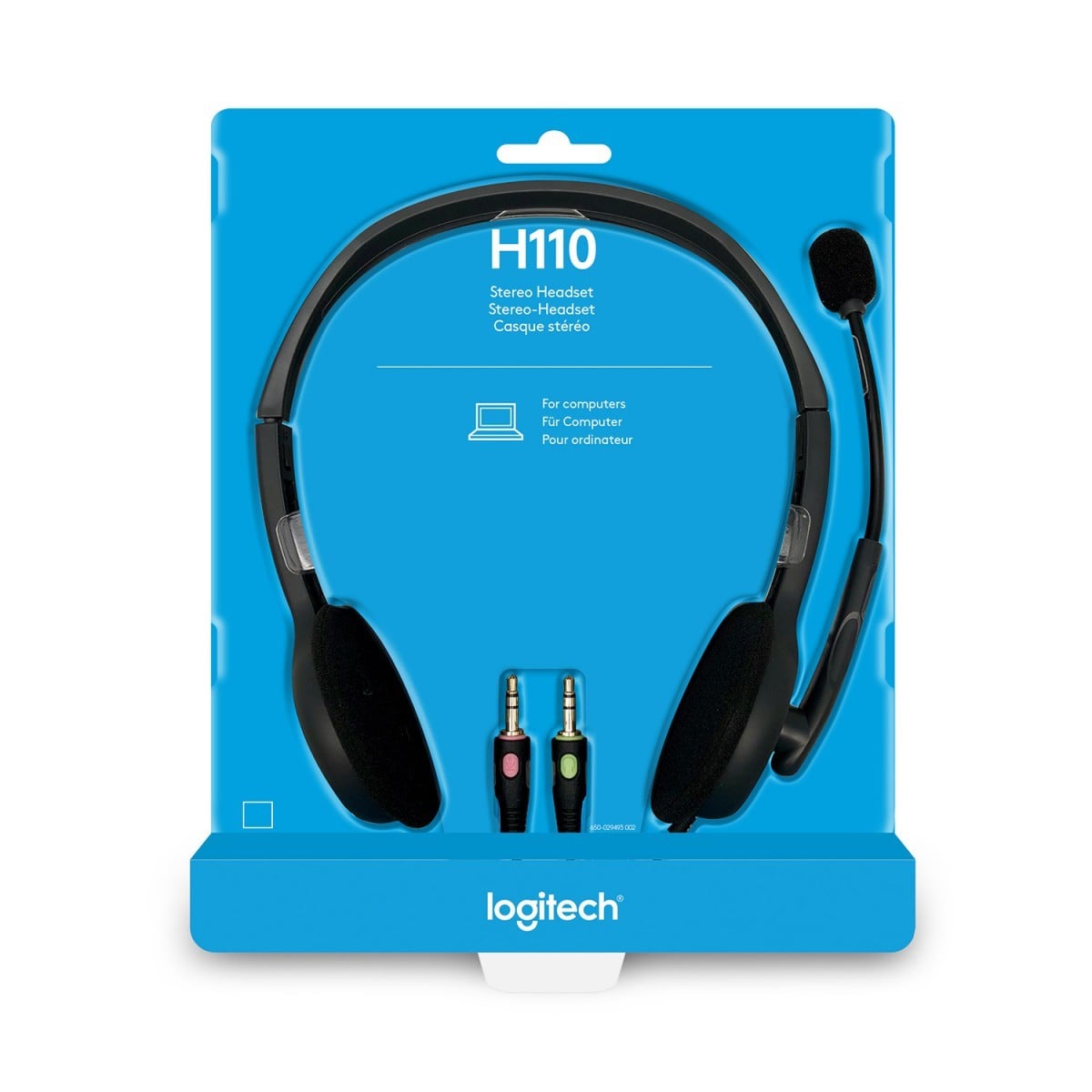 Logitech H110 - Casque micro filaire mini-phone Stéréo