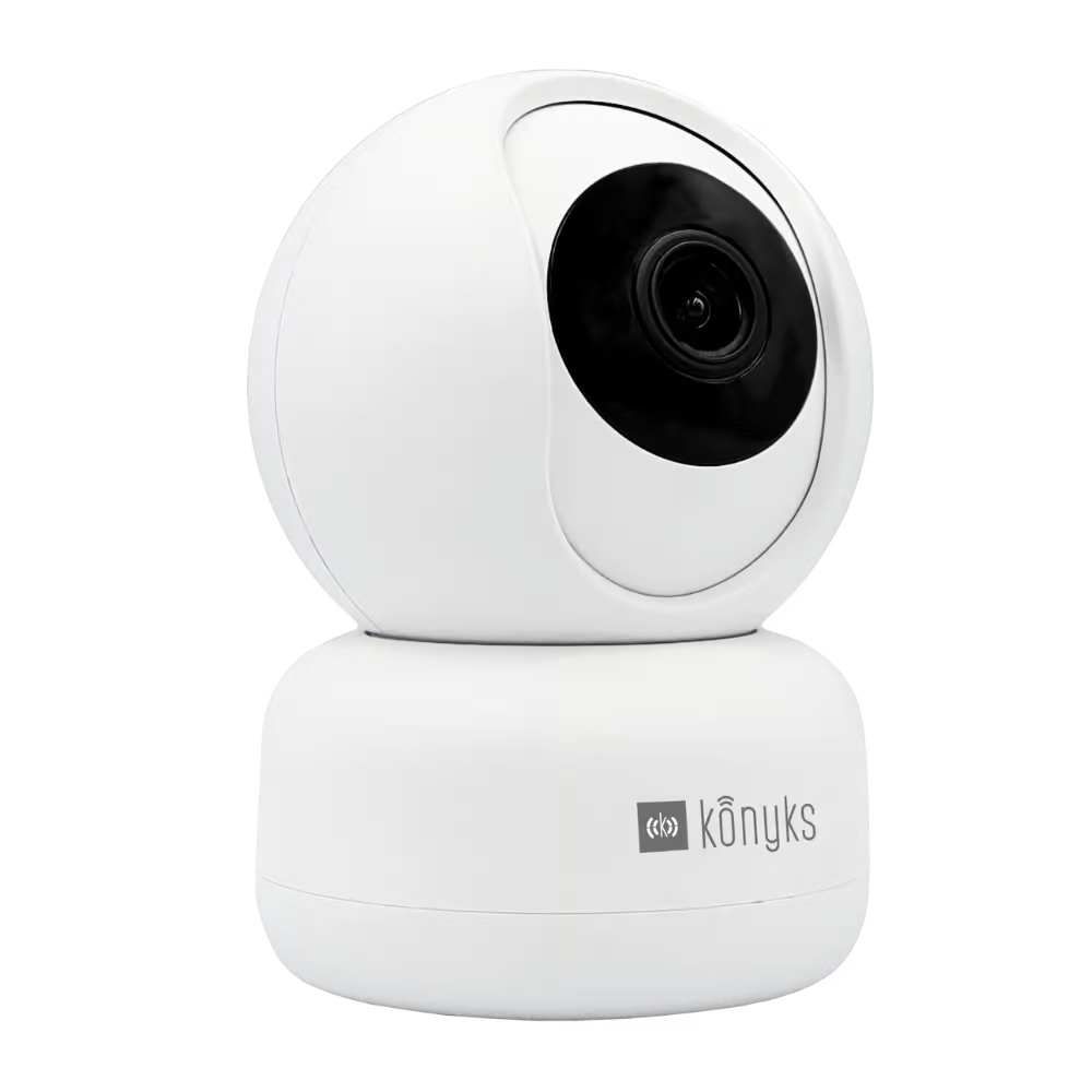 KONYKS CAMINI2-Caméra d'interieur motorisée PTZ WiFi Sirène intégré