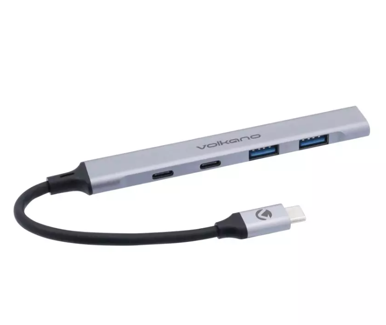 VOLKANO VK-20252-BK EXPAND SERIES 5EN1 USB HUB AVEC PD 60W