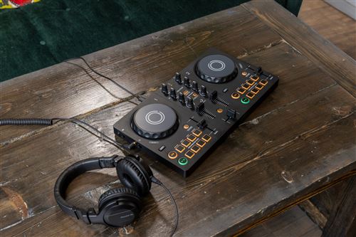 Pioneer DJ DDJ-FLX2 – Contrôleur DJ Compact 2 Voies