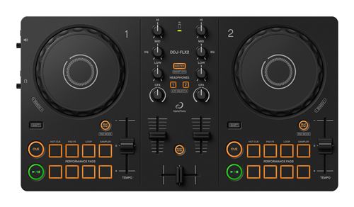 Pioneer DJ DDJ-FLX2 – Contrôleur DJ Compact 2 Voies