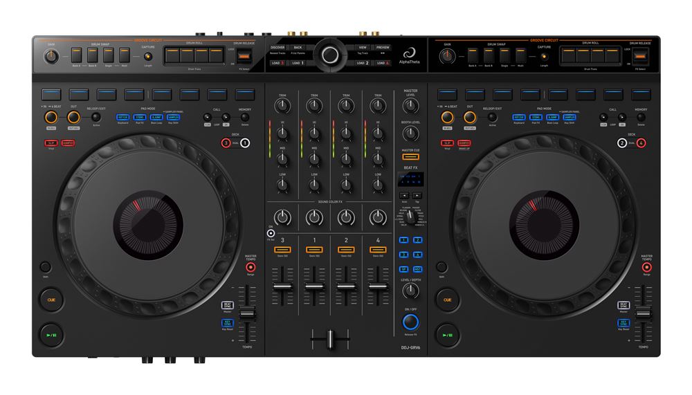 Pioneer DJ DDJ-GRV6 – Contrôleur DJ 6 Voies
