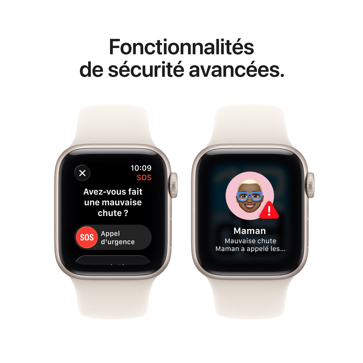 Apple Watch SE 3 GPS 40mm Aluminium Bande Sport S/M