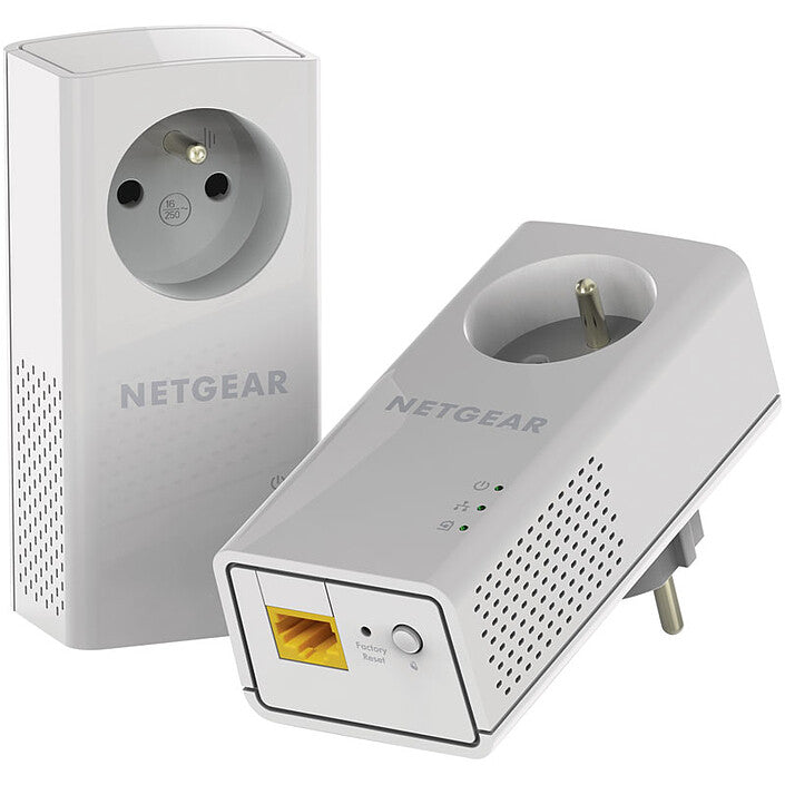 Pack de 2 Adaptateurs CPL Gigabit avec Prise Filtrée