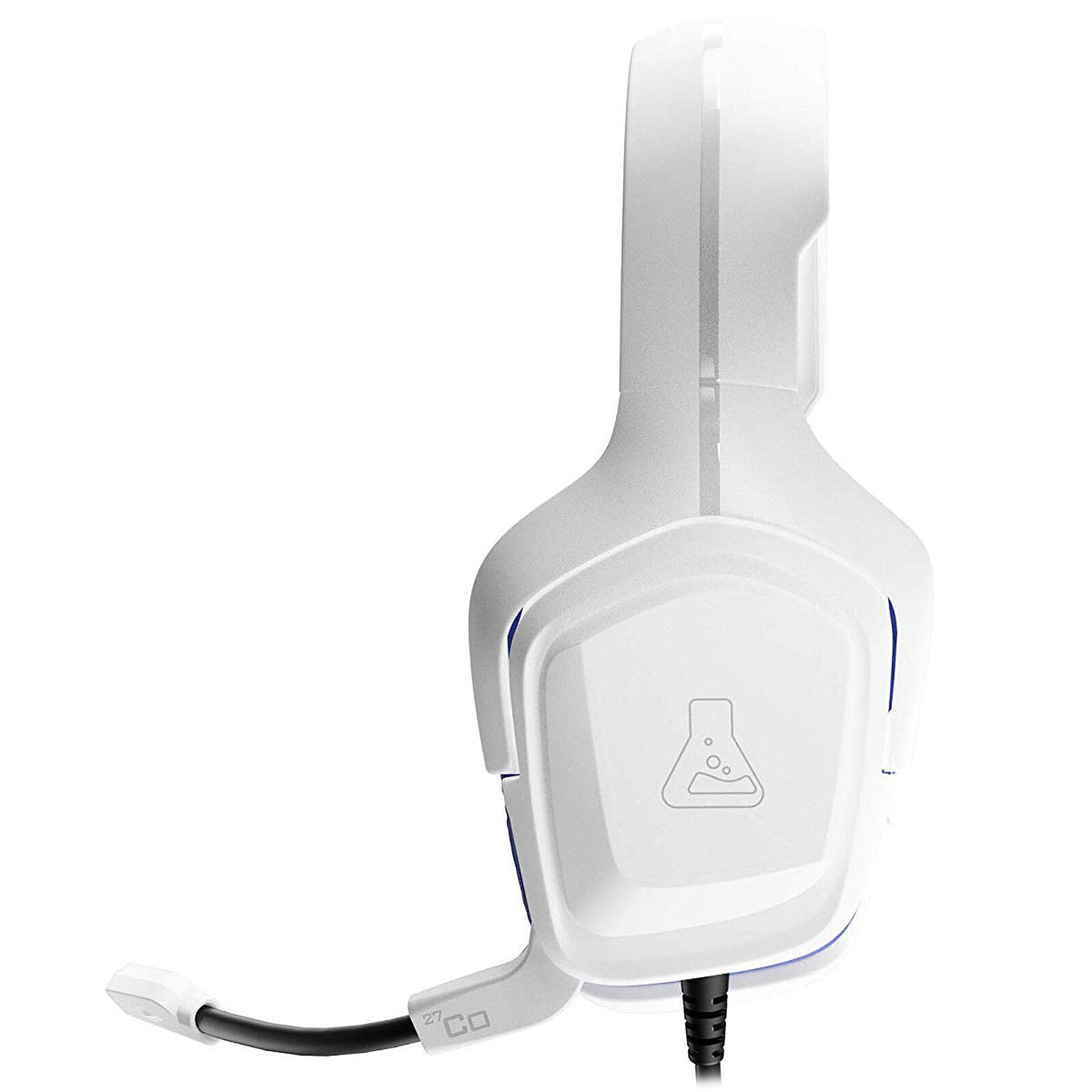 THE G-LAB KORP COBALT Casque GAMING +Micro X-Bass PC/PS4/Xbox * Blanc