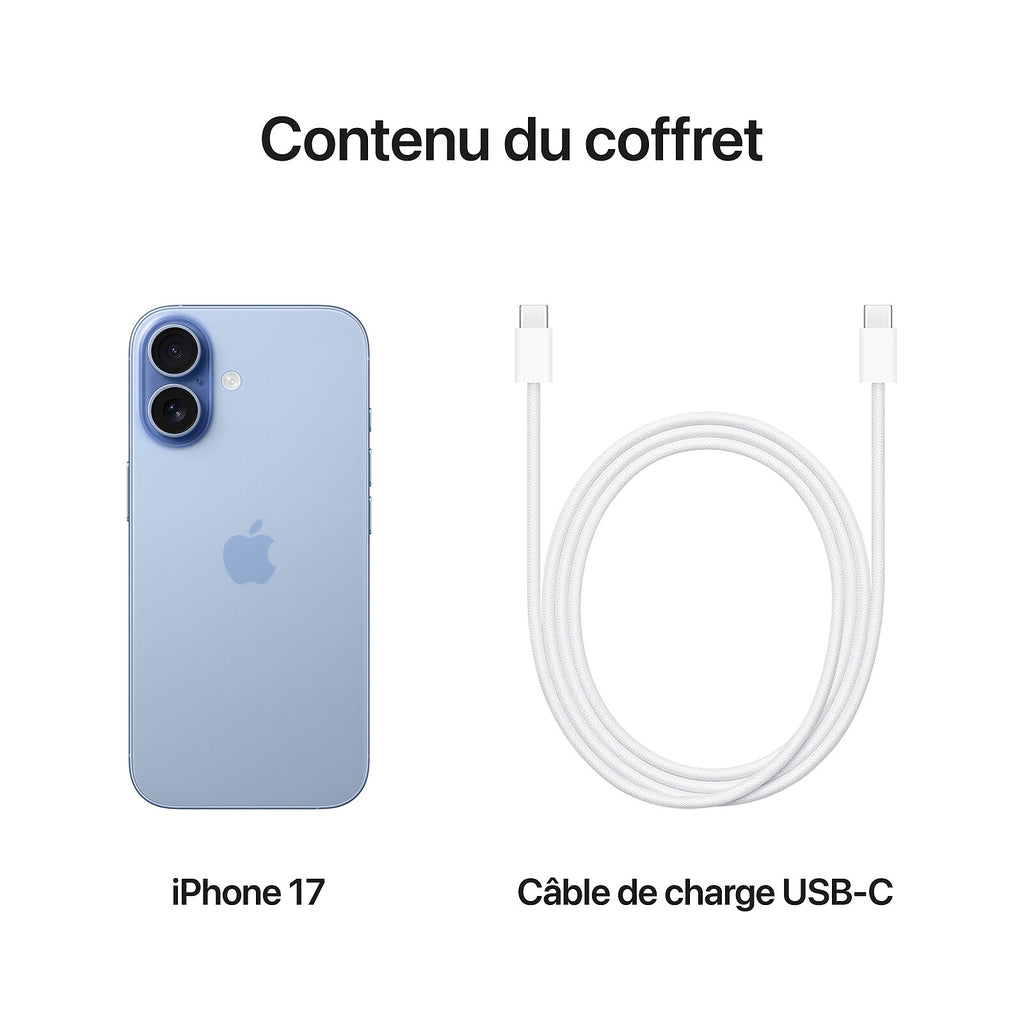 Apple iPhone 17 256Go Bleu Brume (EU)