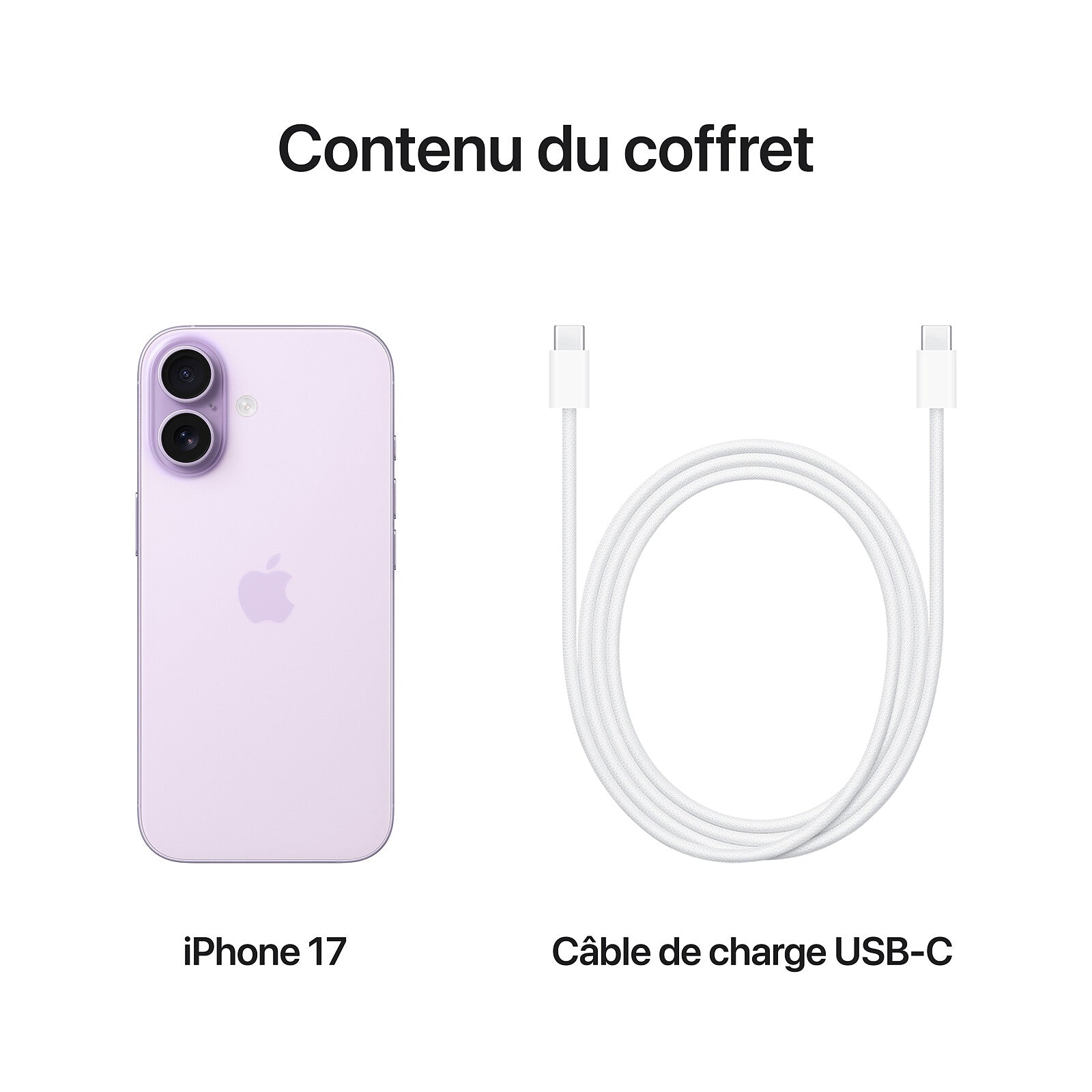 Apple iPhone 17 256 Go Lavande