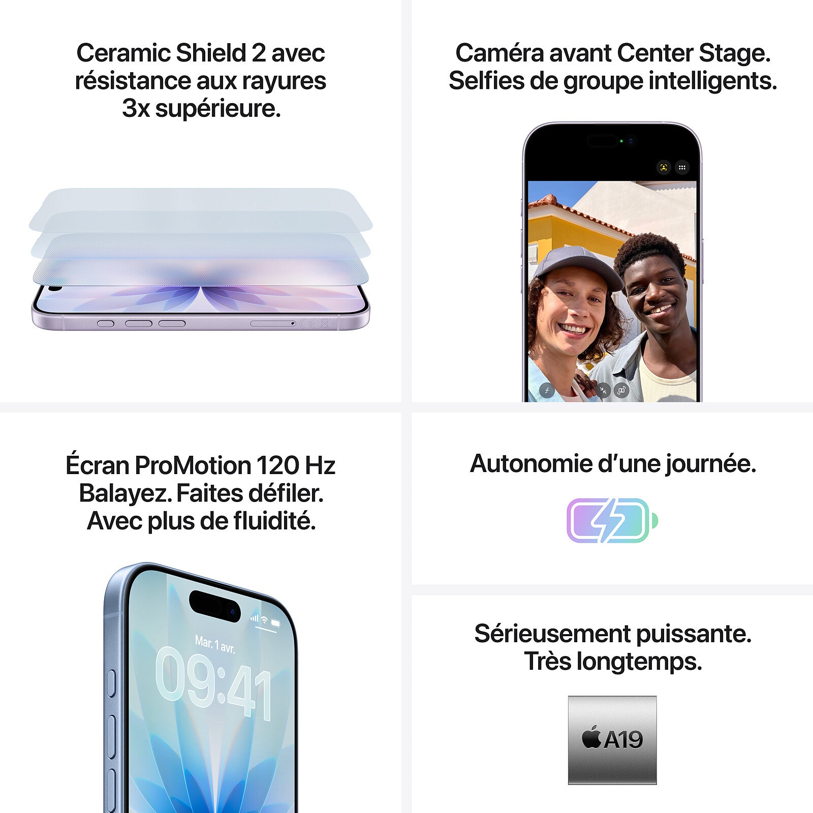 Apple iPhone 17 256Go Sauge (EU)