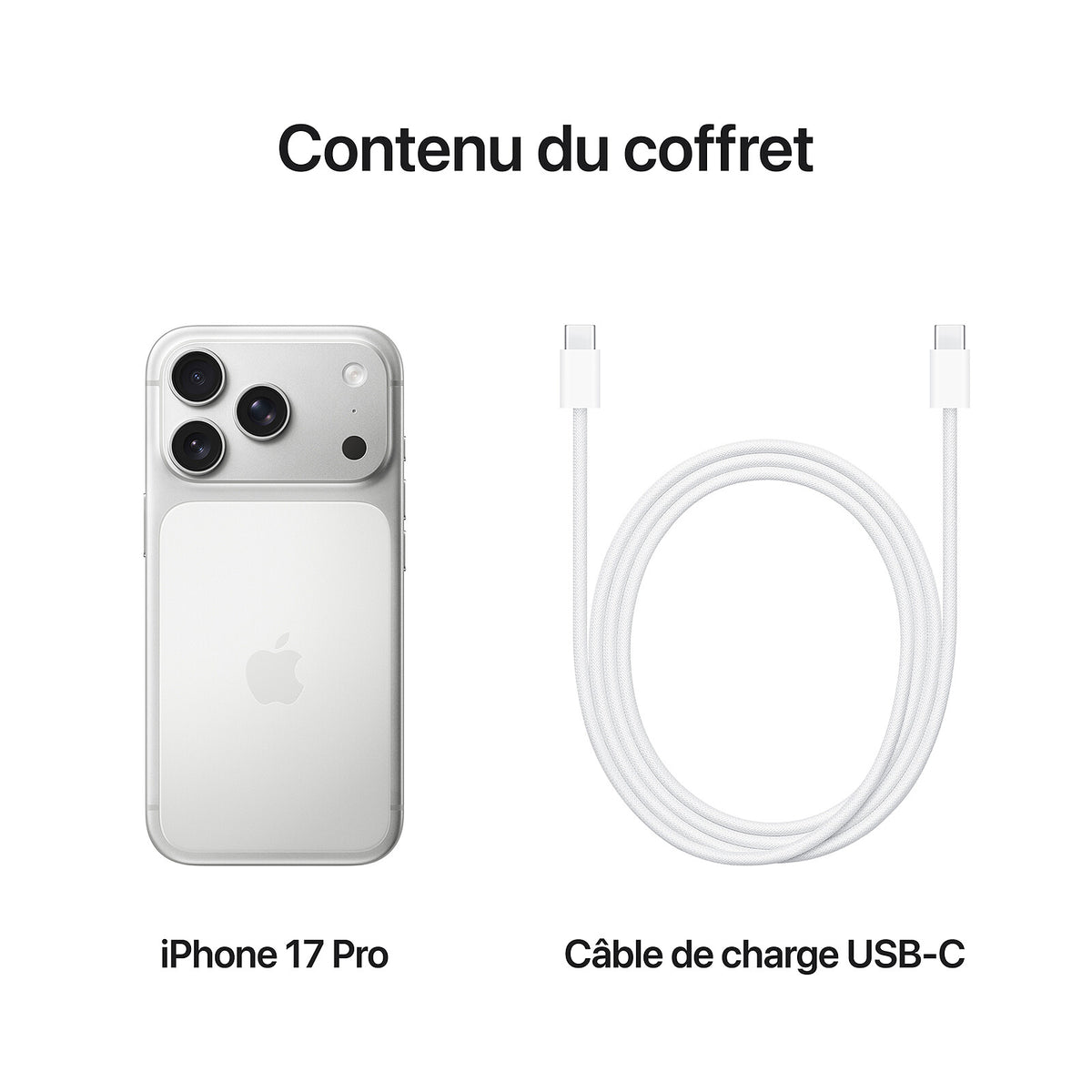 Apple iPhone 17 Pro 256 Go Silver
