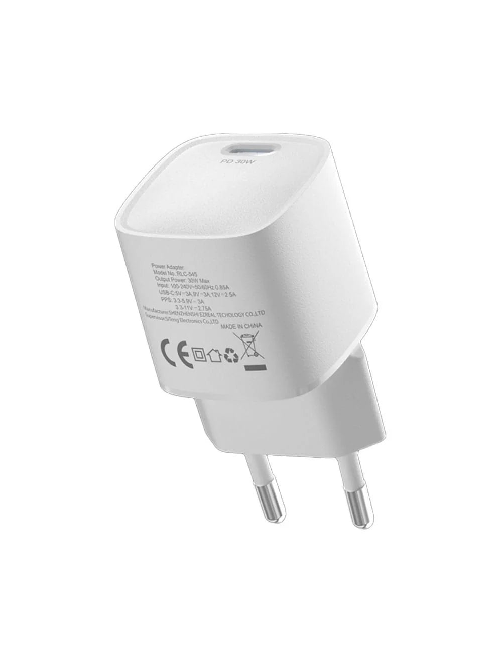 DEVIA Chargeur Secteur Mini GaN PD 30W Extreme Speed