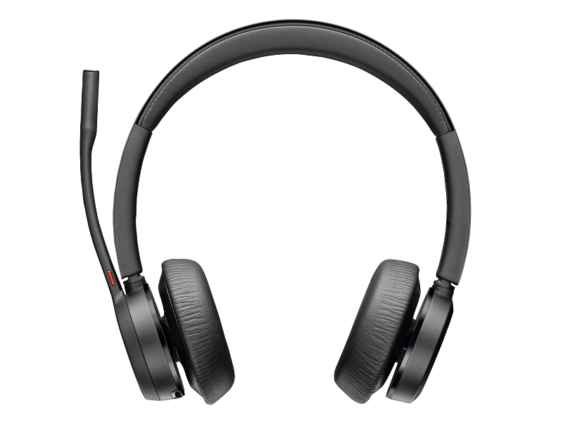 Casque Bluetooth stéréo Poly Voyager 4320-M + dongle USB-A BT700 (certifié Microsoft Teams)