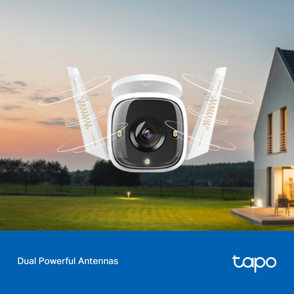 TP-Link Tapo C320WS – Caméra WiFi Extérieure 4MP 2K Couleur Vision Nocturne 30m