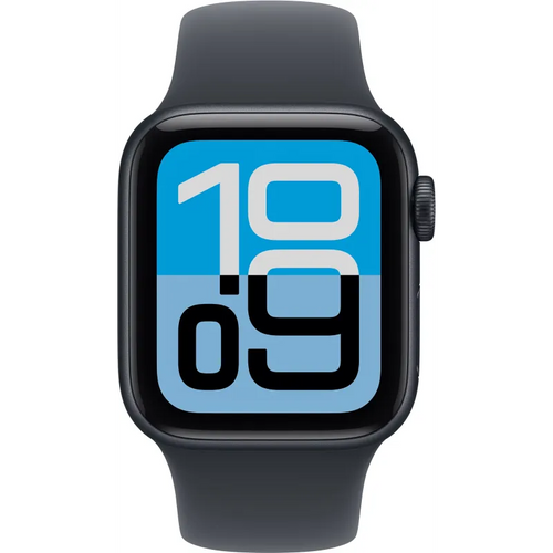 Apple Watch SE 3 GPS 40mm Aluminium Minuit Bande Sport S/M