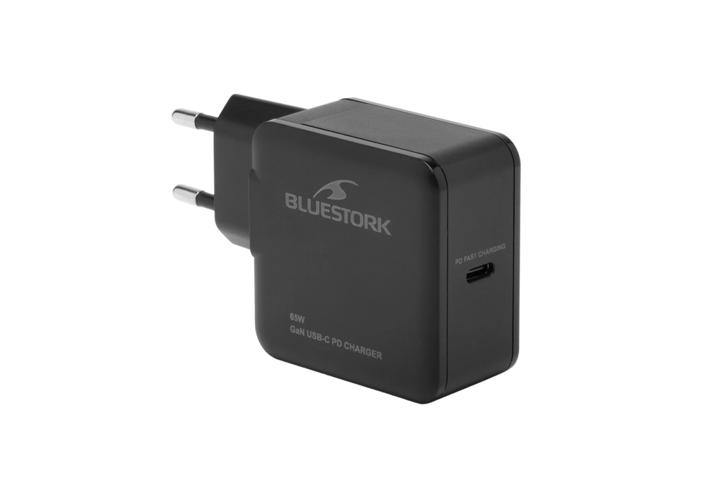 BLUESTORK BS-PW-NB-65-C-GAN ALIM. NOTEBOOKS 65W USB-C/A +Câble 1,8m