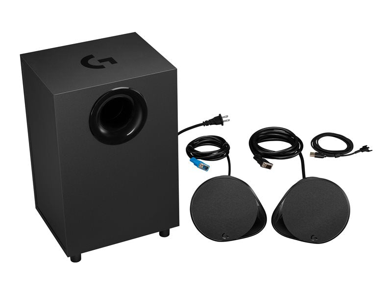 Logitech G560 LIGHTSYNC – Enceintes Gaming 2.1 120W avec RGB