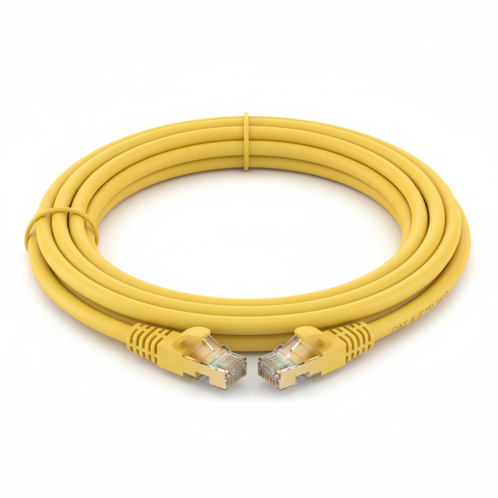 CABLE RESEAU RJ45 FTP CAT.6 Blindé * 3M jaune [842301]