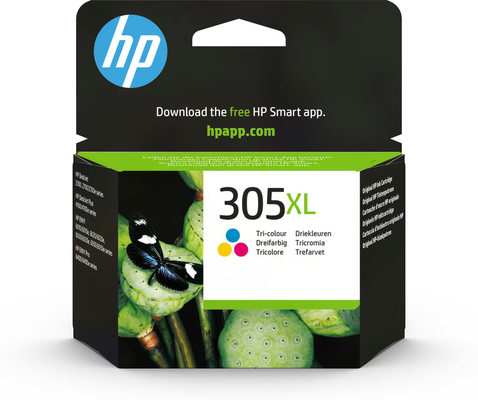 CRT HP 305XL 3-couleurs C/M/J Haute Capacité