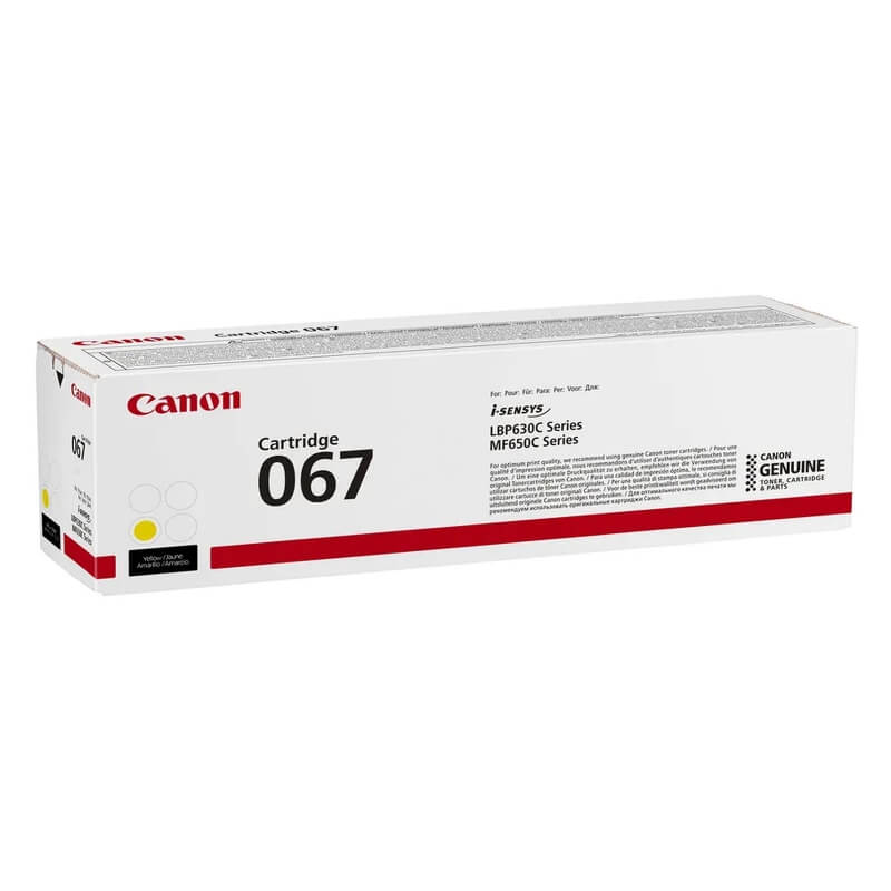 TONER CANON 067 YELLOW