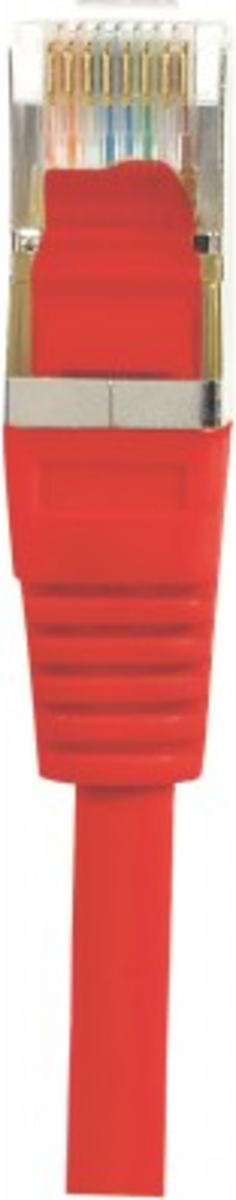 CABLE RESEAU RJ45 FTP CAT.6 Blindé * 0.5M ROUGE * 842053