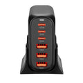 VOLKANO VK-8066-BK CHARGEUR 6 PORTS USB 120W GaN