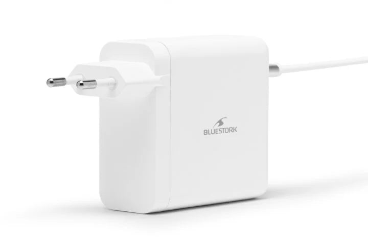 BLUESTORK BS-PW-NB-65-C-W ALIM. NOTEBOOKS 65W USB-C Blanc+cable amov