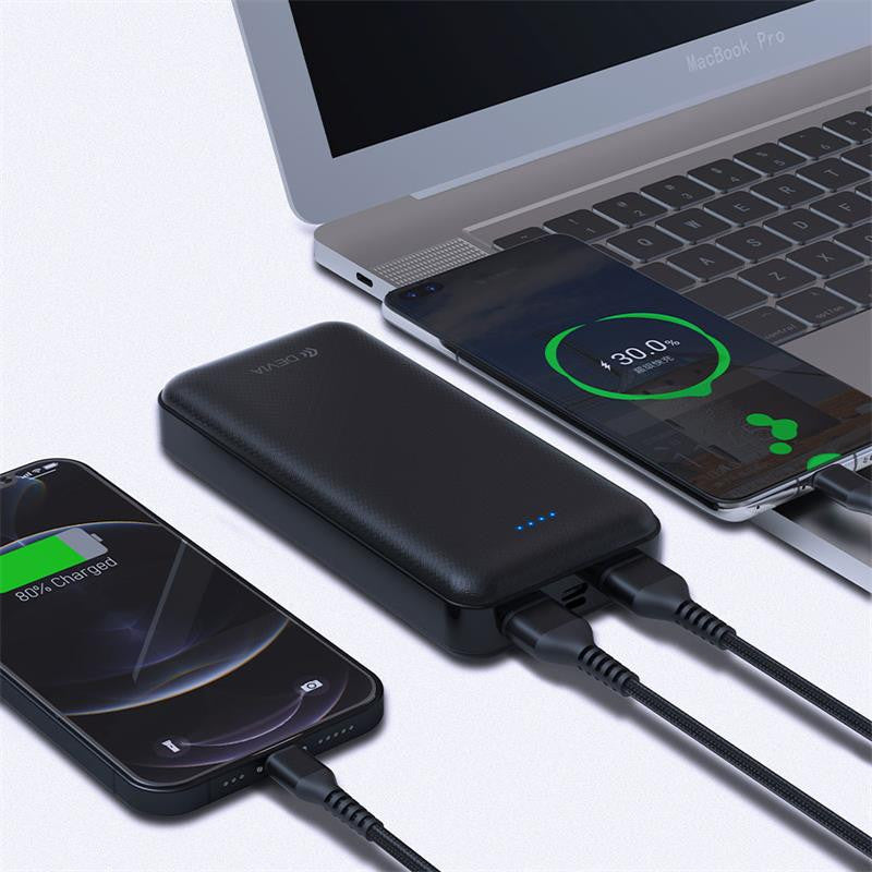 DEVIA Kintone Series Power Bank  (20000Mah)*BK