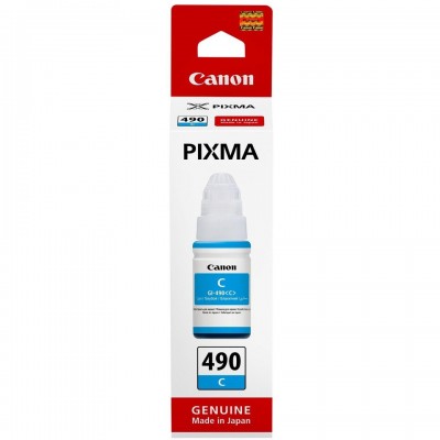 ENCRE CANON GI-490 C ( recharge encre CYAN pour G24xx-G34xx)