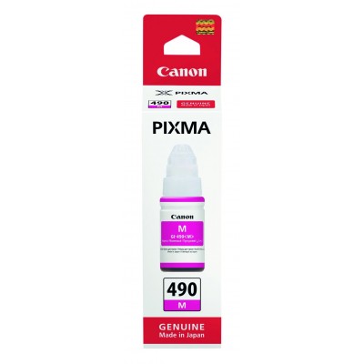 ENCRE CANON GI-490 M ( recharge encre Magenta pour G24xx-G34xx)