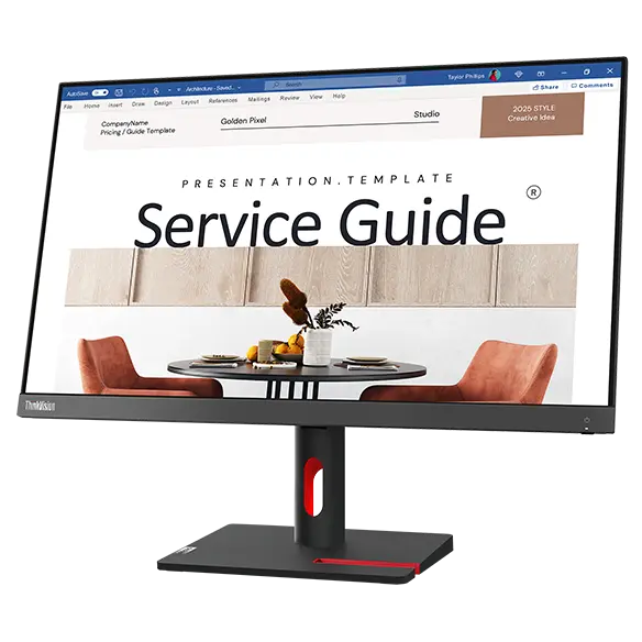 Lenovo TV S24i-30 – Écran 23.8" FHD 100Hz HDMI VGA