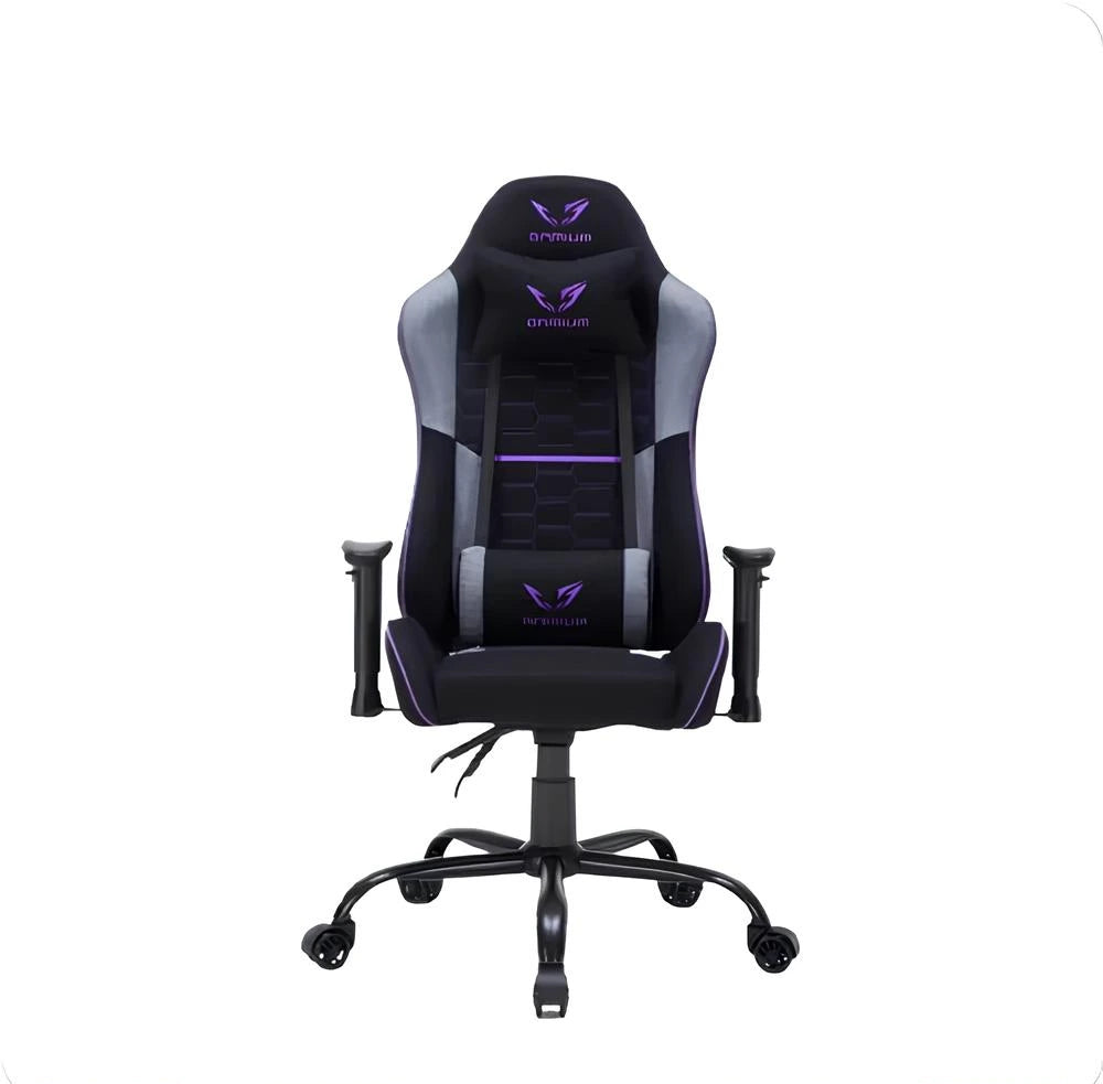 Fauteuil gaming GAMIUM Nyros, finition tissu nid d'abeille, accoudoir