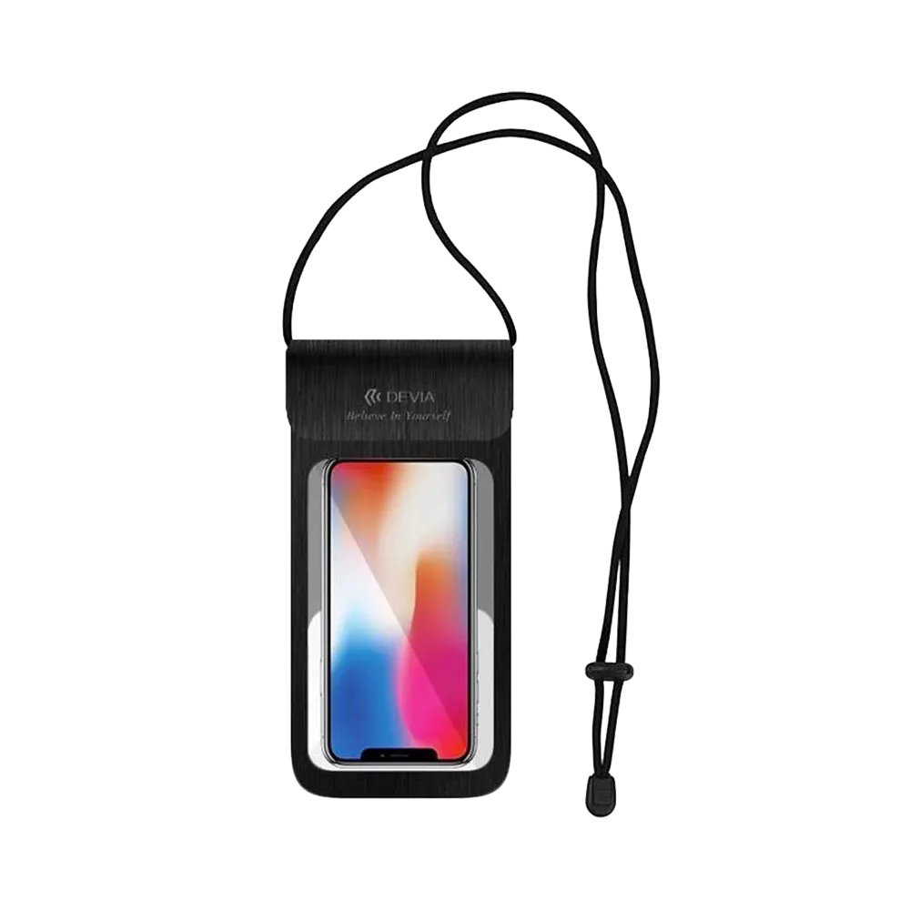 DEVIA Pochette Étanche Smartphone * Noir