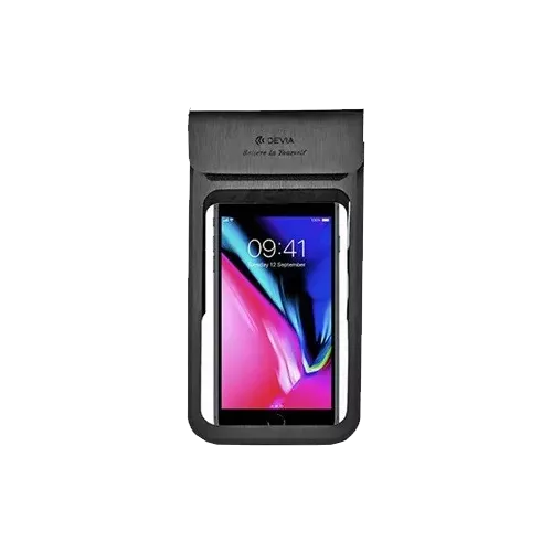 DEVIA Pochette Étanche Smartphone * Noir