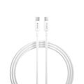 DEVIA Câble USB-C/C PD 100W 5A 1.5M Smart * Blanc