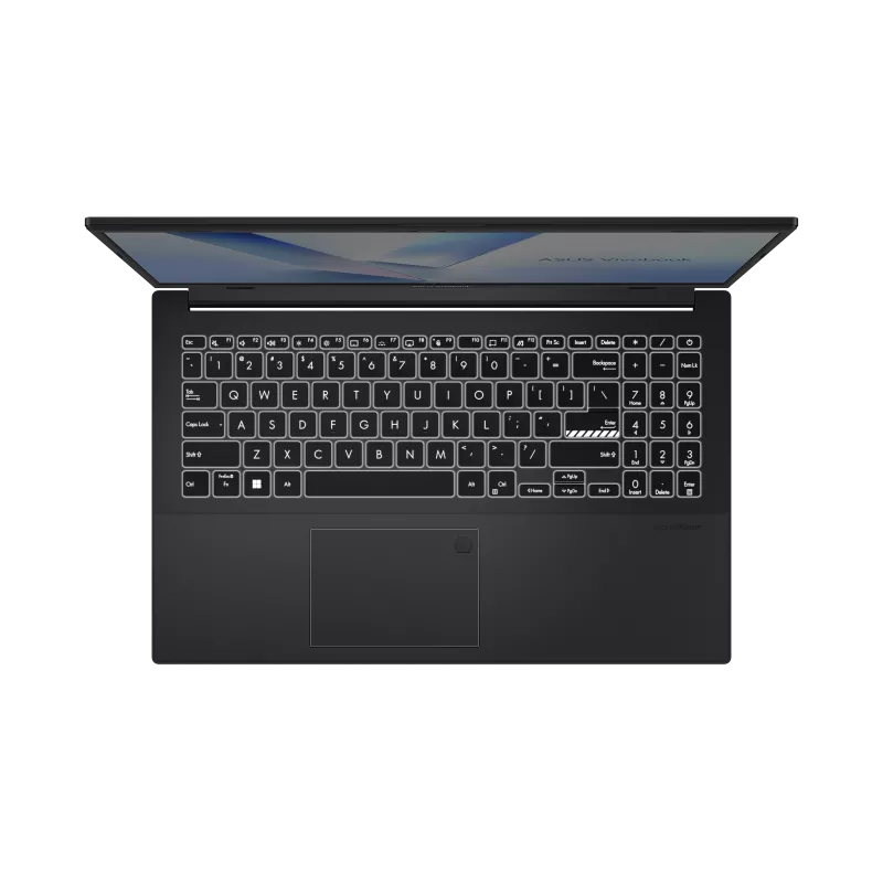 Ordinateur portable ASUS Vivobook Go 15 E1504TA – Intel N150, 8 Go, 128 Go, noir