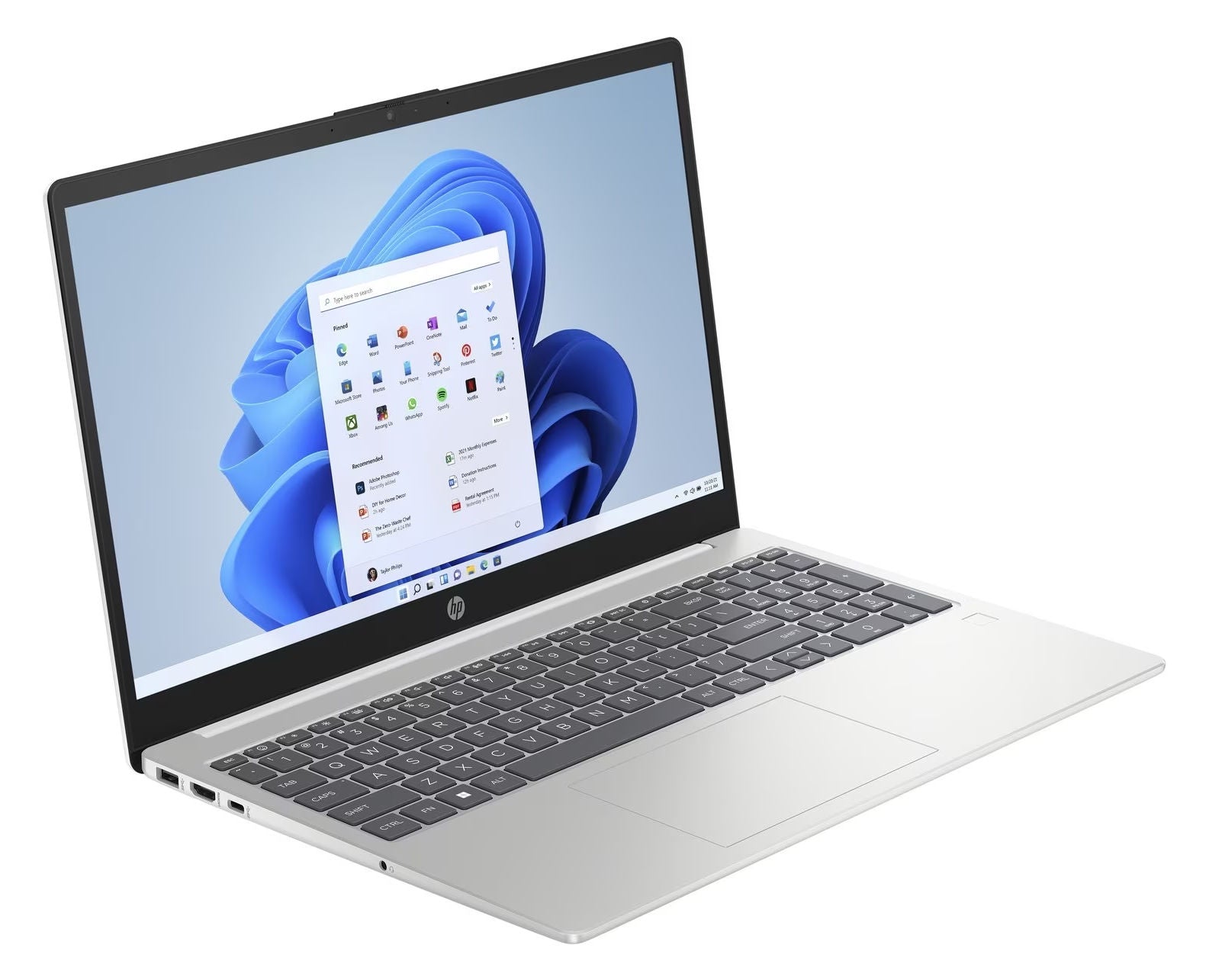HP 15-fd0006nf 15,6 FHD Core 5-120U 16/512Go WiFi6 W11 • Argent