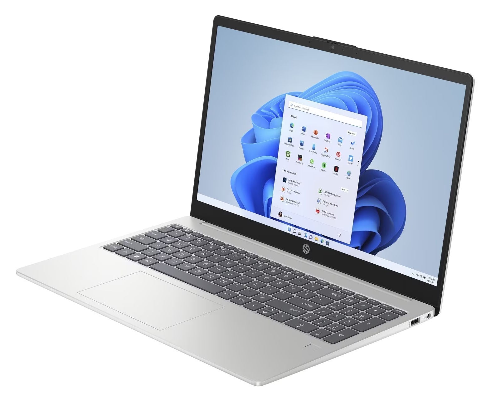 HP 15-fd0006nf 15,6 FHD Core 5-120U 16/512Go WiFi6 W11 • Argent